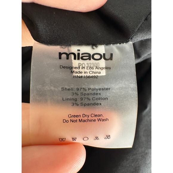 Miaou Tina Corset Top Party Statement Coquette Cottagecore Casual Festival Small - Picture 13 of 14